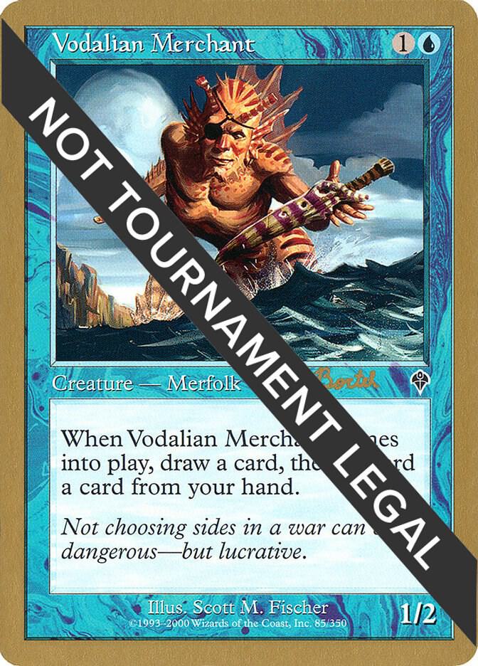 Vodalian Merchant - 2001 Alex Borteh (INV) card from World Championship Decks