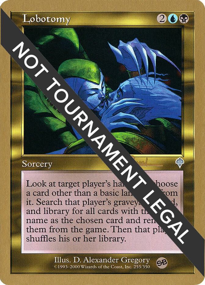Lobotomy - 2001 Antoine Ruel (INV) (SB) card from World Championship Decks