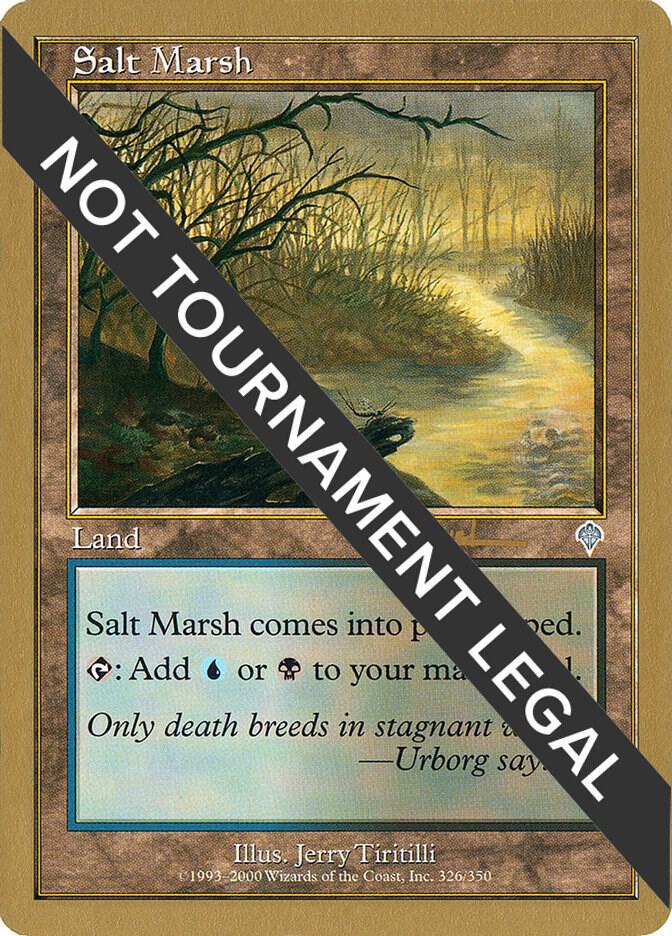 Salt Marsh - 2001 Antoine Ruel (INV) card from World Championship Decks