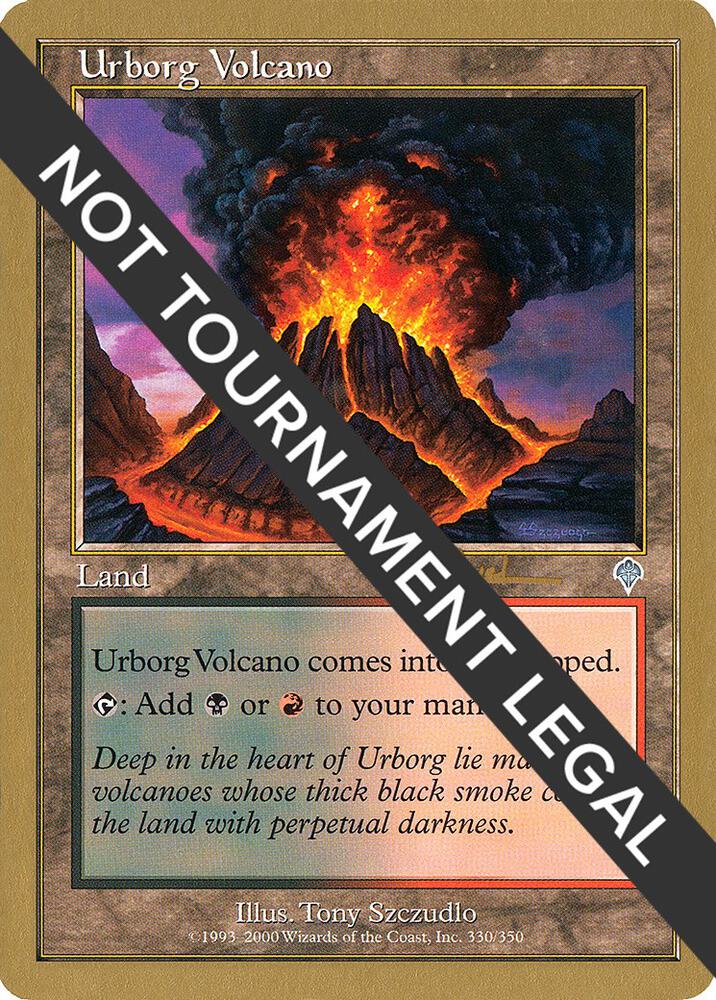Urborg Volcano - 2001 Antoine Ruel (INV) card from World Championship Decks