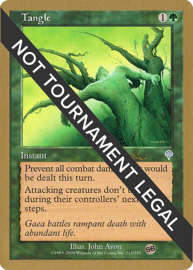 Tangle - 2001 Jan Tomcani (INV) (SB) card from World Championship Decks