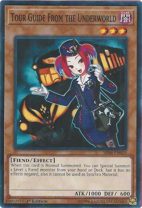 Tour Guide From the Underworld SR06-EN019 card from Structure Deck: Lair of Darkness