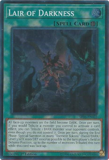 Lair of Darkness SR06-EN022 card from Structure Deck: Lair of Darkness