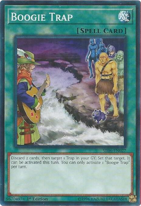 Boogie Trap SR06-EN027 card from Structure Deck: Lair of Darkness