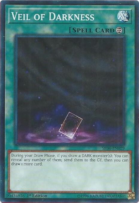 Veil of Darkness SR06-EN029 card from Structure Deck: Lair of Darkness