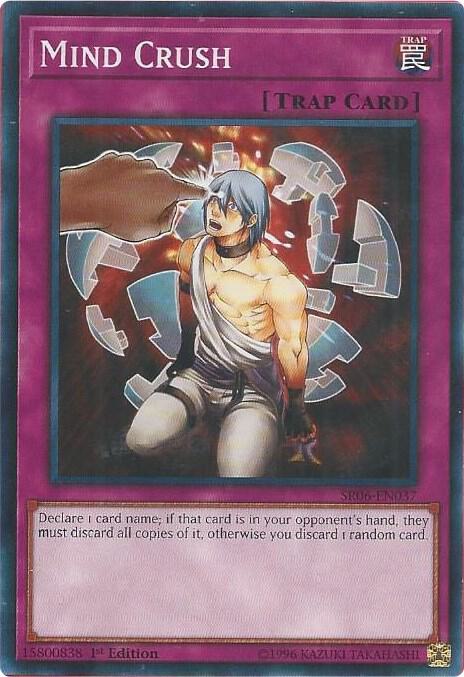 Mind Crush SR06-EN037 card from Structure Deck: Lair of Darkness