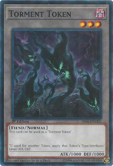 Torment Token SR06-ENTKN card from Structure Deck: Lair of Darkness