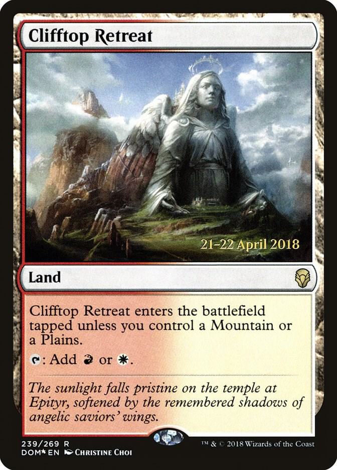 Clifftop Retreat 239 card from Prerelease Cards