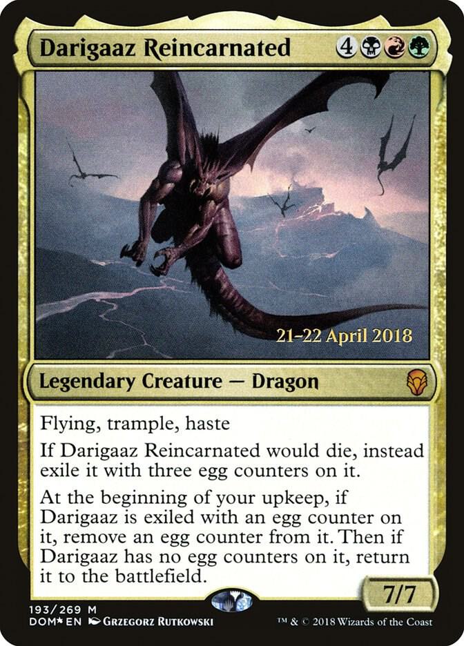Darigaaz Reincarnated 193 card from Prerelease Cards