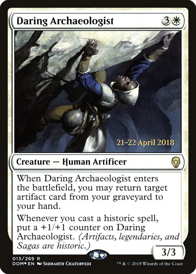 Daring Archaeologist 13 card from Prerelease Cards