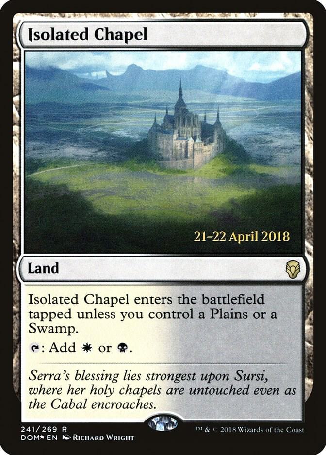 Isolated Chapel 241 card from Prerelease Cards