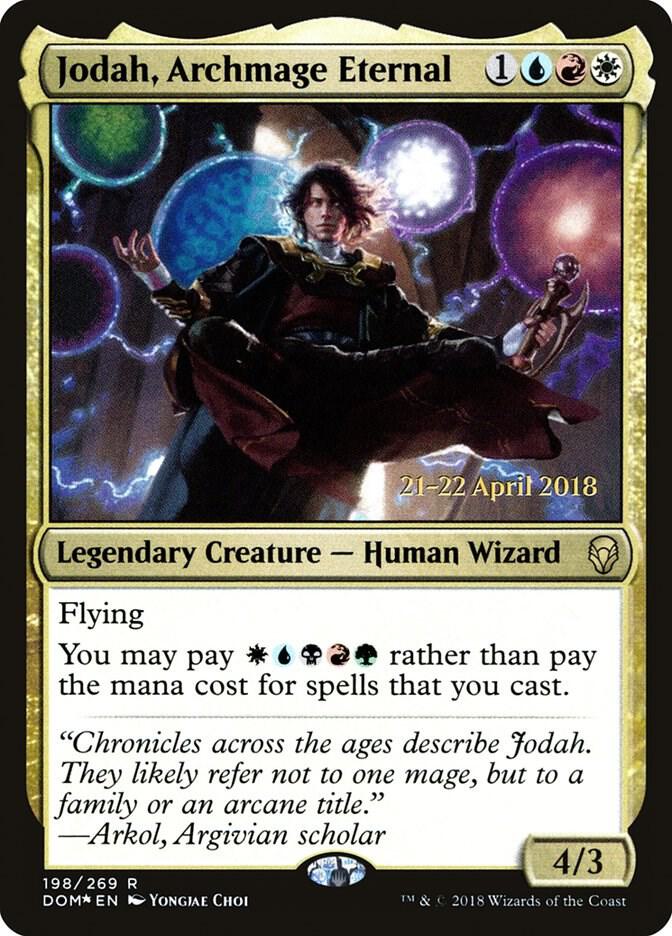 Jodah, Archmage Eternal 198 card from Prerelease Cards