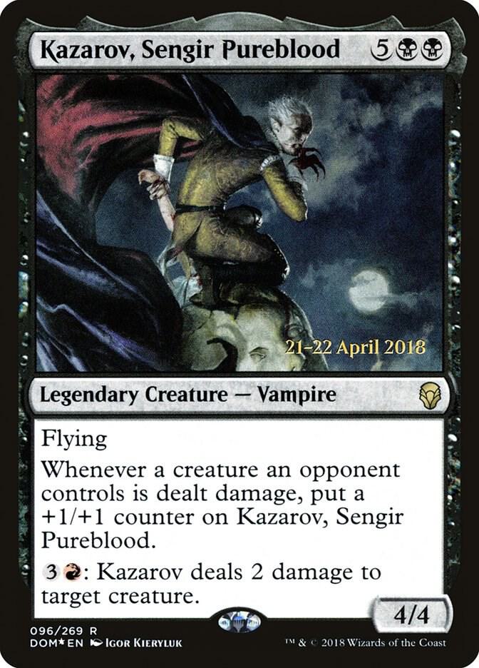 Kazarov, Sengir Pureblood 96 card from Prerelease Cards