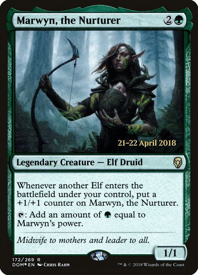 Marwyn, the Nurturer 172 card from Prerelease Cards