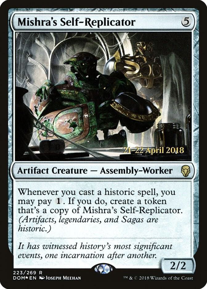 Mishra's Self-Replicator 223 card from Prerelease Cards