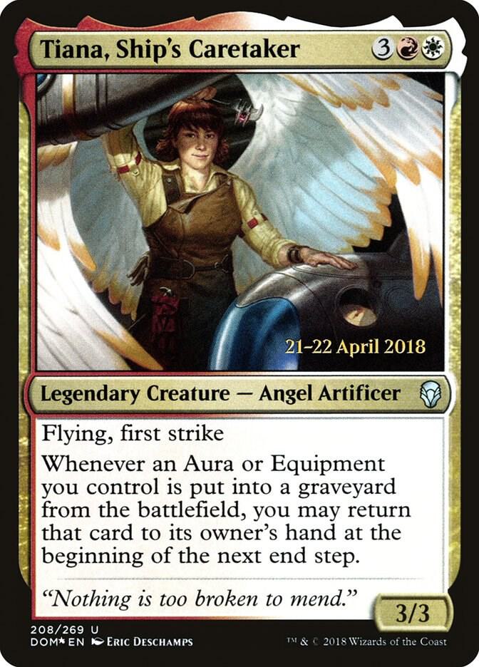 Tiana, Ship's Caretaker 208 card from Prerelease Cards