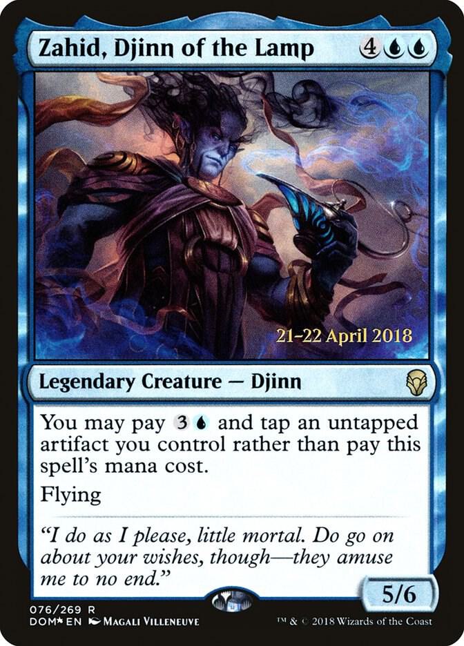 Zahid, Djinn of the Lamp 76 card from Prerelease Cards