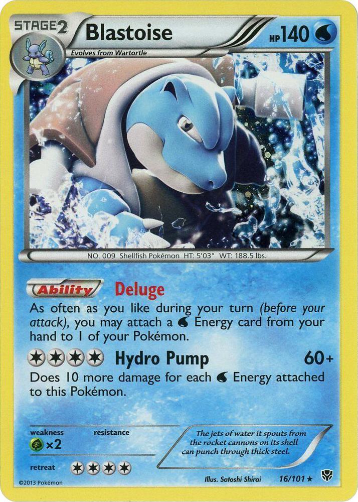 Blastoise - 16/101 (Cosmos Holo) 016/101 card from Blister Exclusives
