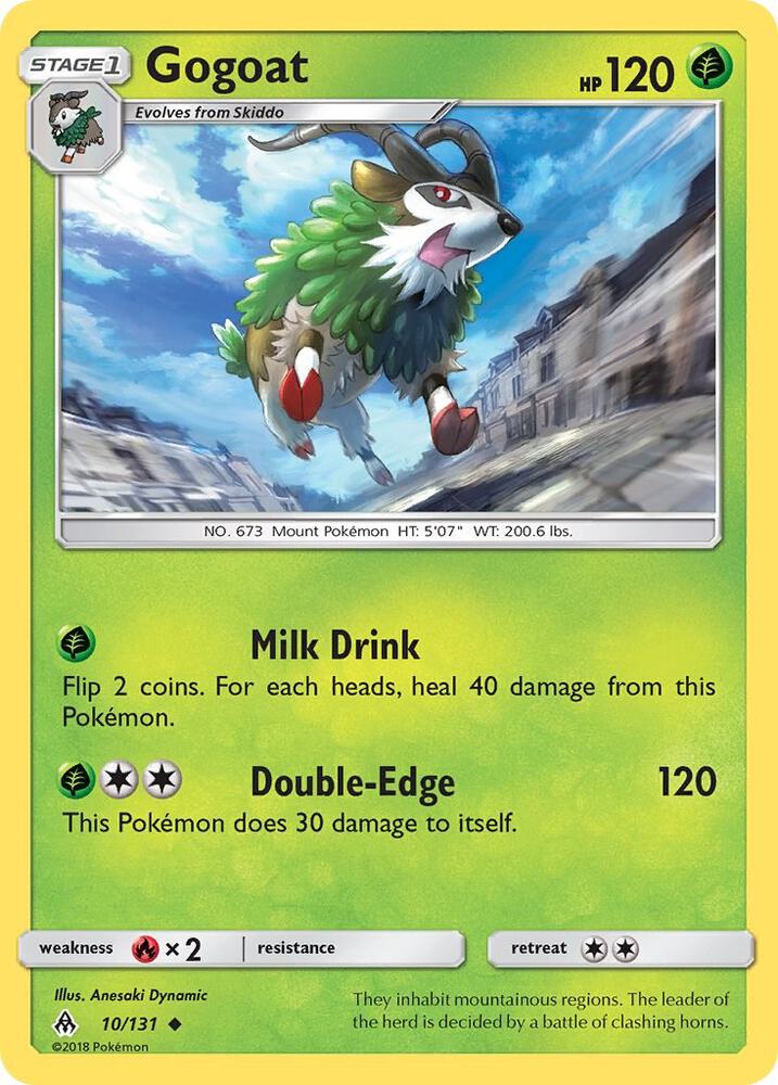 Gogoat 10/131 card from SM - Forbidden Light