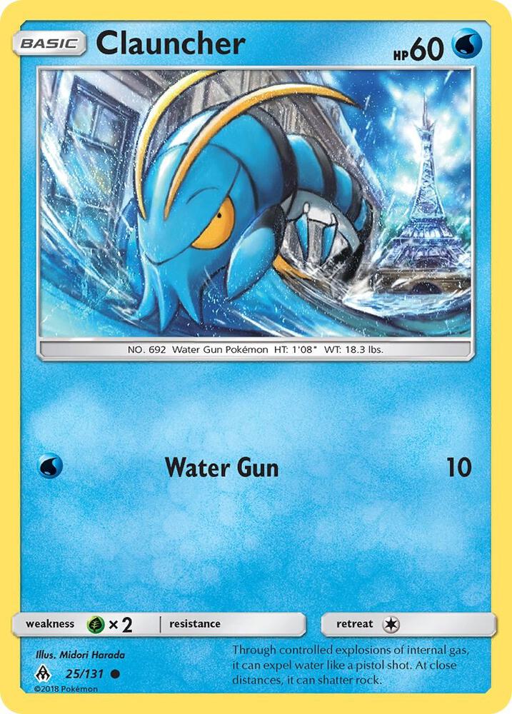 Clauncher 25/131 card from SM - Forbidden Light
