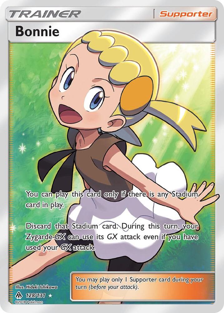 Bonnie (Full Art) 128/131 card from SM - Forbidden Light