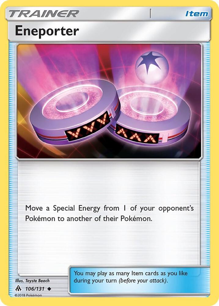 Eneporter 106/131 card from SM - Forbidden Light