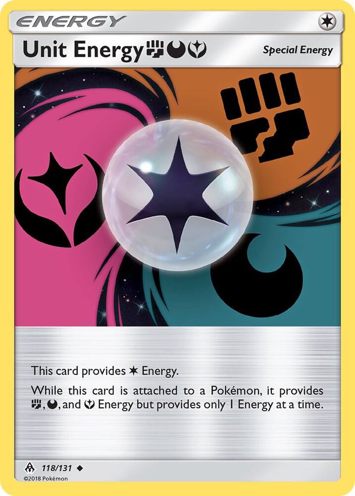 Unit Energy FDY 118/131 card from SM - Forbidden Light