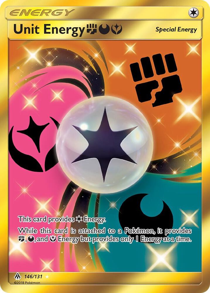 Unit Energy FDY (Secret) 146/131 card from SM - Forbidden Light