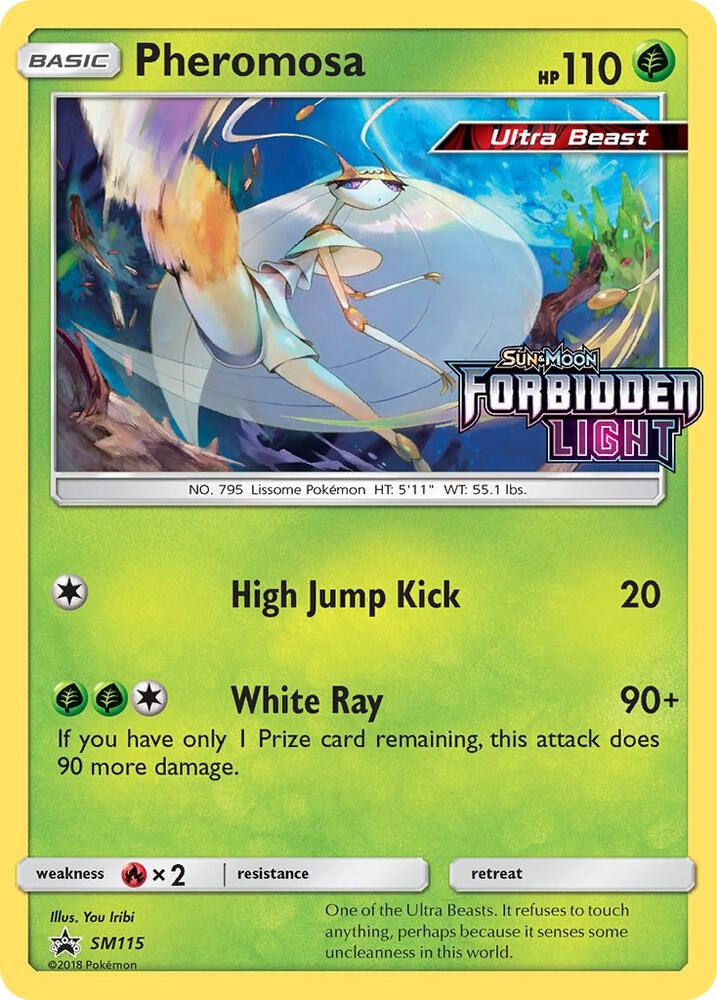 Pheromosa (Prerelease) SM115 card from SM Promos