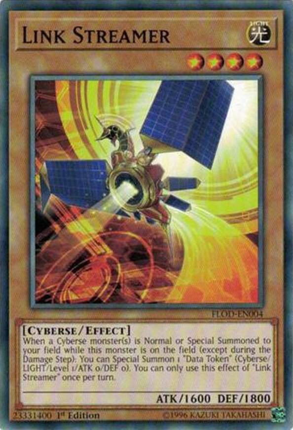 Link Streamer FLOD-EN004 card from Flames of Destruction