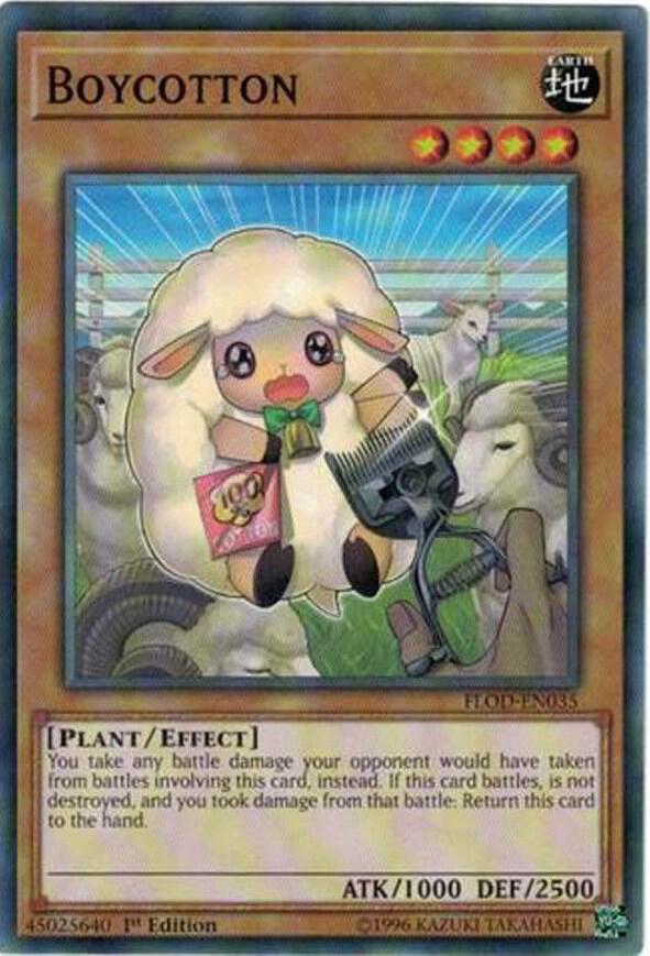 Boycotton FLOD-EN035 card from Flames of Destruction