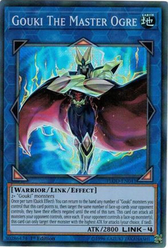 Gouki The Master Ogre FLOD-EN041 card from Flames of Destruction