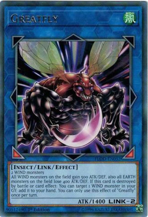 Greatfly FLOD-EN052 card from Flames of Destruction