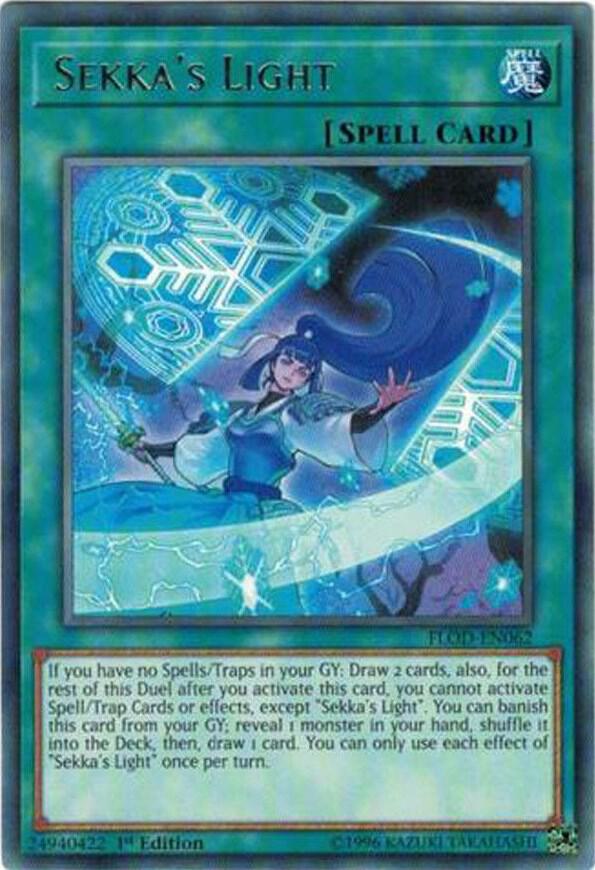 Sekka's Light FLOD-EN062 card from Flames of Destruction