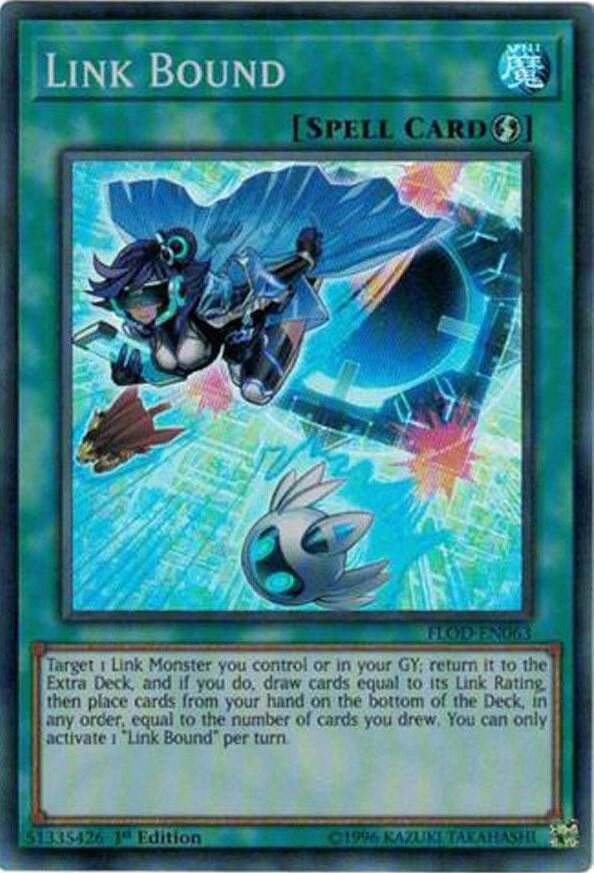 Link Bound FLOD-EN063 card from Flames of Destruction