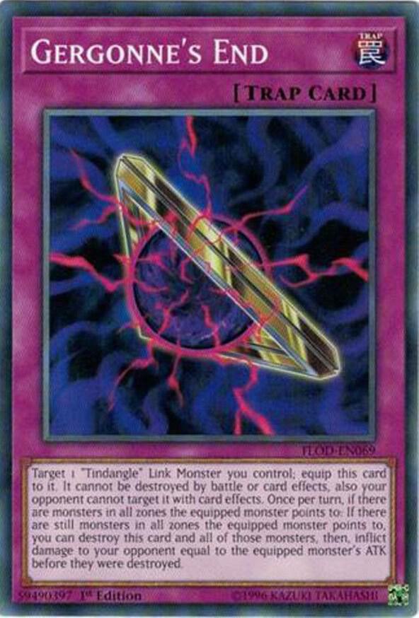 Gergonne's End FLOD-EN069 card from Flames of Destruction