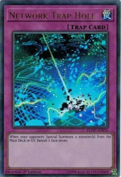 Network Trap Hole FLOD-EN076 card from Flames of Destruction