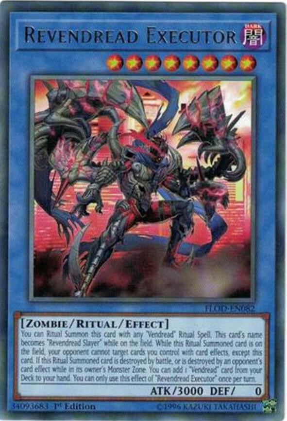 Revendread Executor FLOD-EN082 card from Flames of Destruction