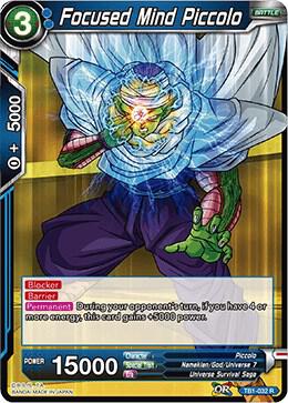 Focused Mind Piccolo TB1-032 card from Tournament of Power