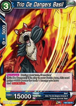 Trio De Dangers Basil TB1-038 card from Tournament of Power