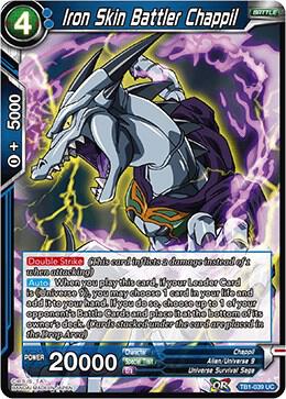 Iron Skin Battler Chappil TB1-039 card from Tournament of Power