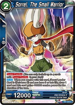 Sorrel, The Small Warrior TB1-044 card from Tournament of Power