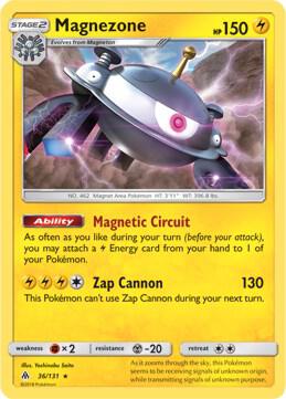 Magnezone - 36/131 (Prerelease Kit Exclusive) 036/131 card from Deck Exclusives