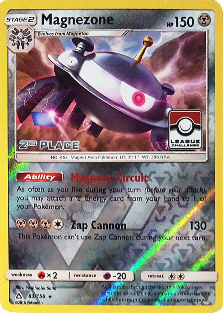 Magnezone - 83/156 (League Challenge) [2nd Place] 083/156 card from League & Championship Cards