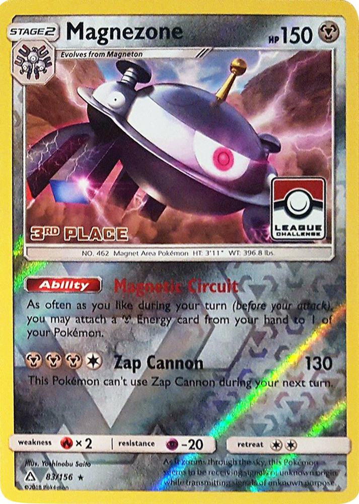Magnezone - 83/156 (League Challenge) [3rd Place] 083/156 card from League & Championship Cards