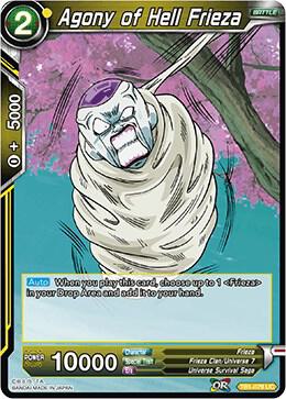 Agony of Hell Frieza TB1-079 card from Tournament of Power
