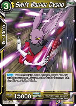 Swift Warrior Dyspo TB1-083 card from Tournament of Power
