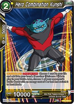 Hero Combination Kunshi TB1-085 card from Tournament of Power