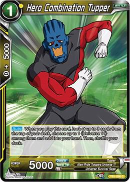 Hero Combination Tupper TB1-086 card from Tournament of Power