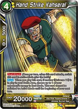 Hand Strike Kahseral TB1-090 card from Tournament of Power